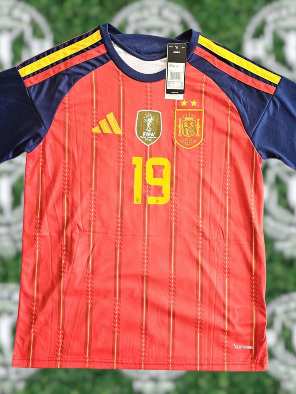 Men's Spain WC 2026 Champions Home Lamine Yamal Fan Version Jersey